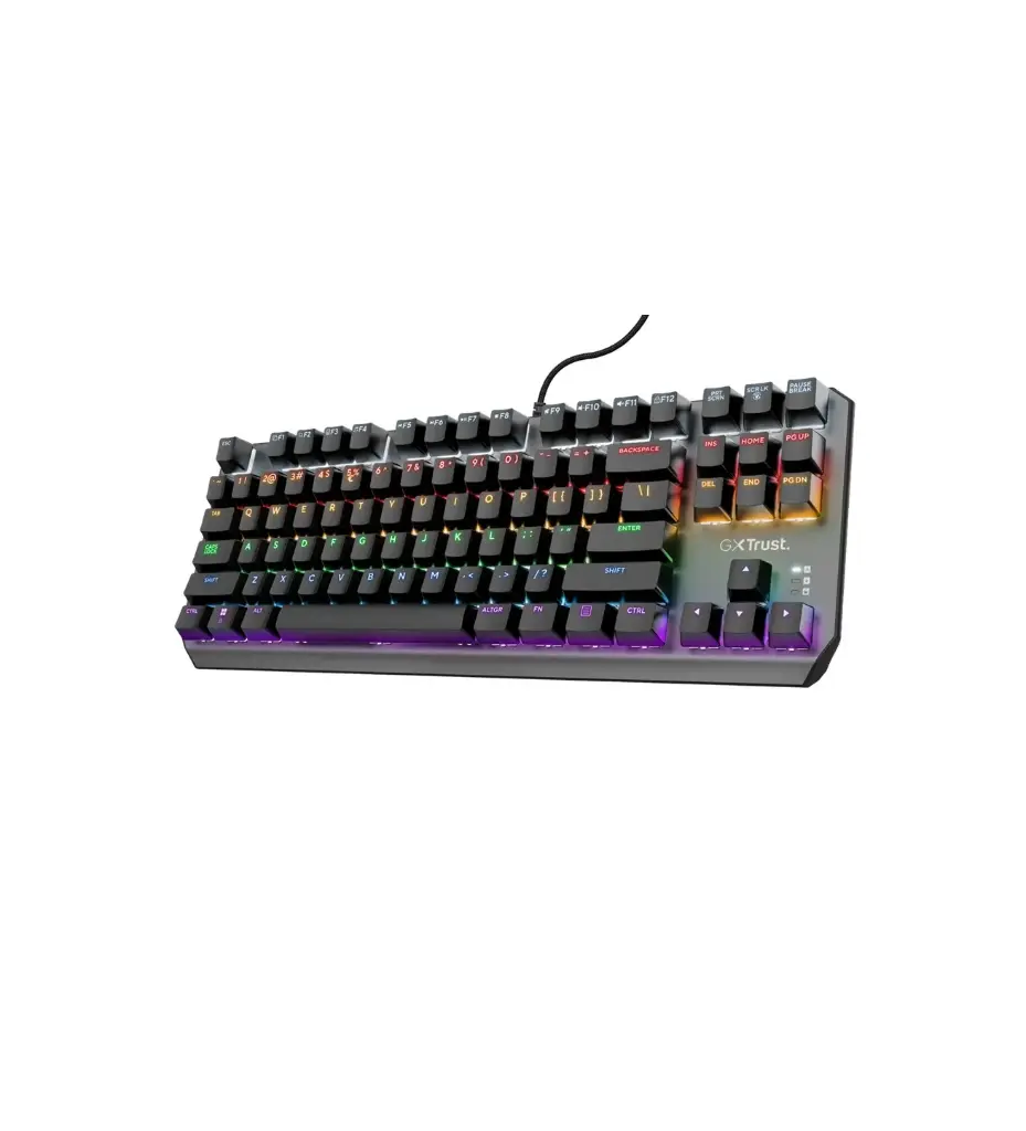 TECLADO TRUST MECANICO GXT 834 CALLAZ TKL RGB