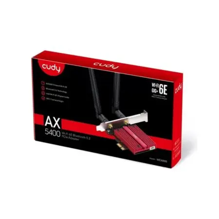 TARJETA DE RED CUDY WE300S AX5400 WIFI-6