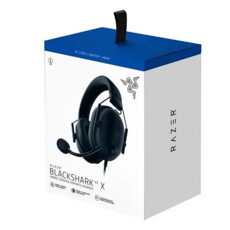AUDIFONO RAZER BLACKSHARK V2 X PARA PC / PS5  / XBOX / SWITCH CON MICROFONO 50MM RZ04-03241000-R3UA