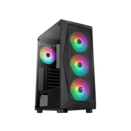 CASE AEROCOOL MID TOWER GAMING RGB FALCON G-BK-V2 23510