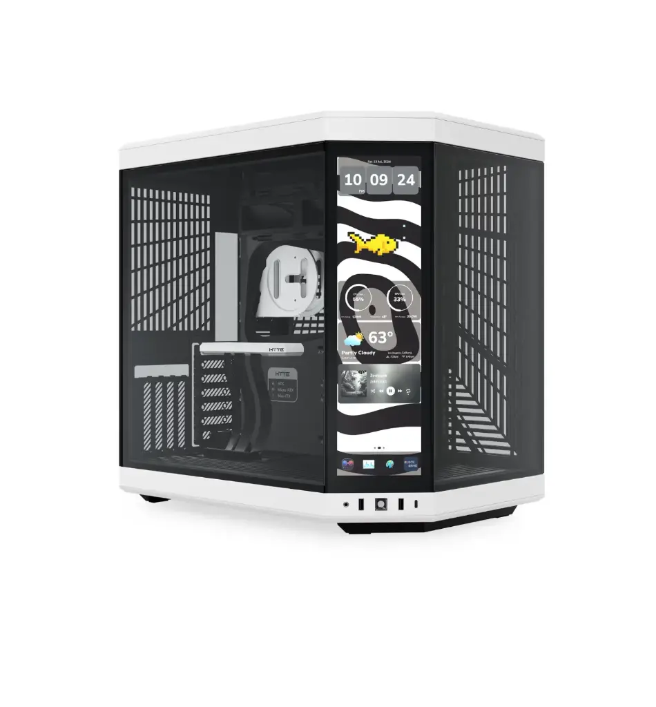 CASE HYTE Y70 TOUCH INFINITE  CON PANTALLA TOUCH 14.9" WHITE