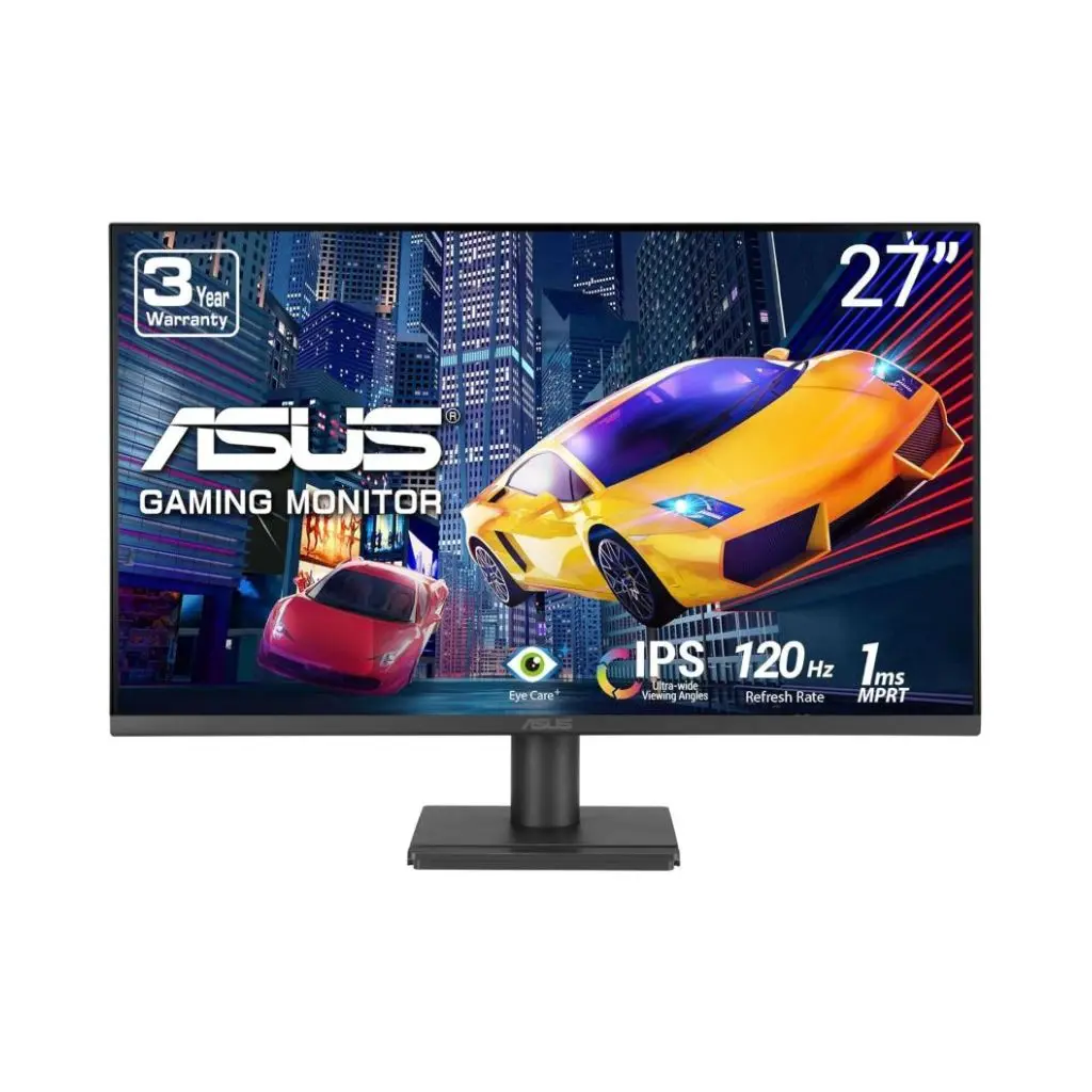 MONITOR ASUS 27" VA279HG IPS FULL HD SRGB 120HZ 1920X1080 1M HDMI - VGA