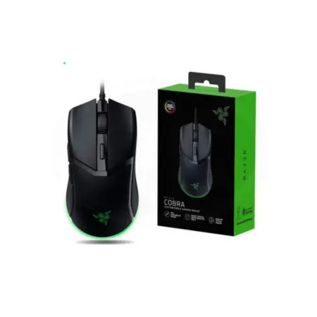 MOUSE RAZER COBRA LIGHTWEIGHT GAMING CON RAZER CHROMA RGB SENSOR OPTICO DE 8500DPI CON SWITCHES OPTICOS GEN-3