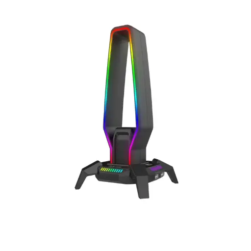 [6932391933619] BASE PARA AUDIFONOS SCORPION HZ-10 RGB USB