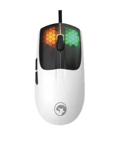 [6932391930120] MOUSE MARVO M727 WH 6 BTN 12000dpi