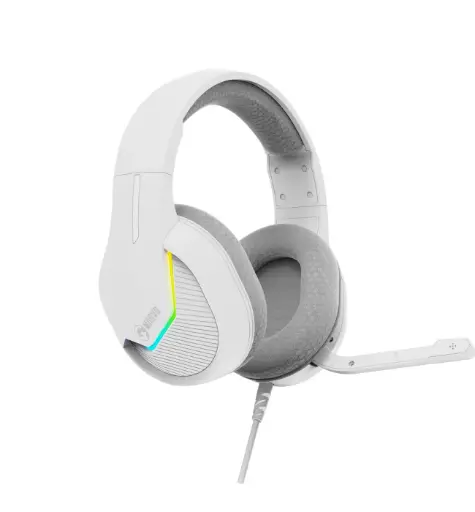 [6932391930014] AUDIFONO MARVO TACTIC 40 H8618 WH RGB ESTATICO USB