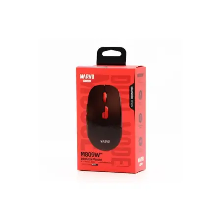 [6932391935521] MOUSE MARVO INAL M809W NEGRO RECARGABLE   