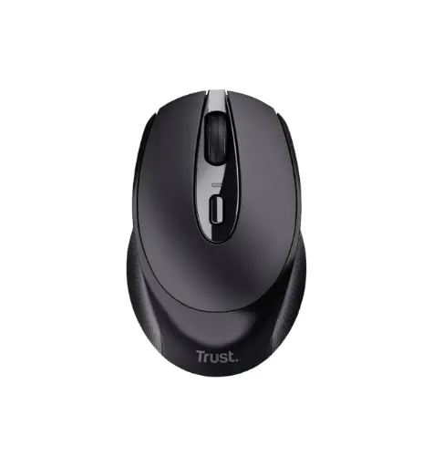 [8713439238099] MOUSE TRUST ZAYA INALAMBRICO RECARGABLE NEGRO DPI 800 - 1600  23809 