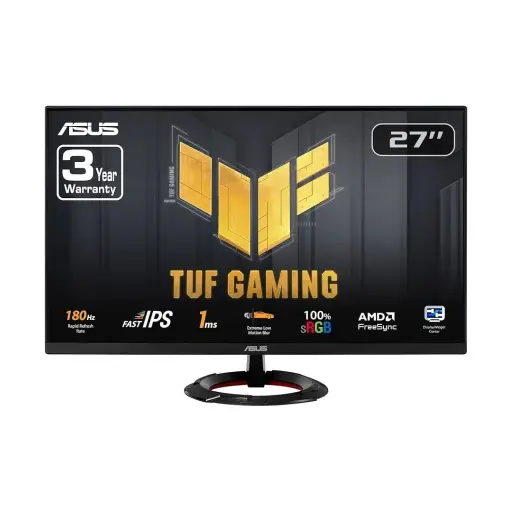 [4711636118750] MONITOR ASUS 27" TUF GAMING 1080P FULL HD 1920X1080  144HZ IPS 1MS FREESYNC HDMI - DP VG279QE5A