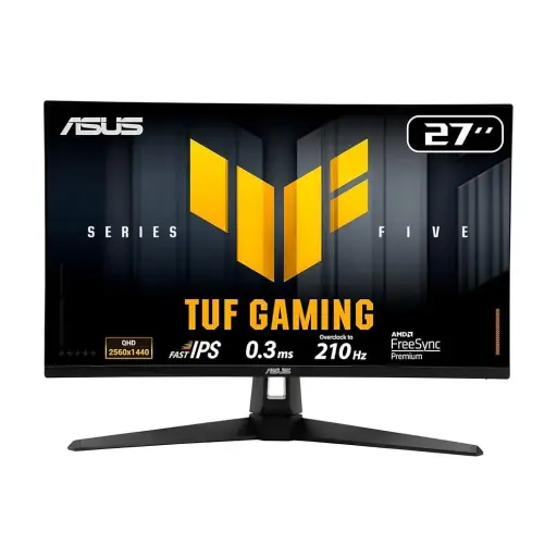 [4711636110488] MONITOR ASUS 27" TUF GAMING 1440P QHD 2560X1440 210HZ OC 0.3MS IPS FREESYNC VG27AQ5A